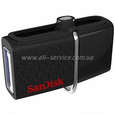  SanDisk 128GB USB 3.0 Ultra Dual Drive m3.0 OTG (SDDD3-128G-G46)