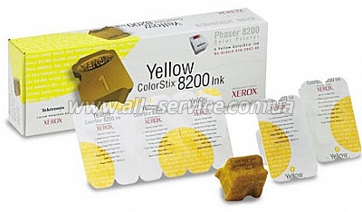 Брикеты твердочернильные Xerox PH8200 Yellow (Max) 016204700
