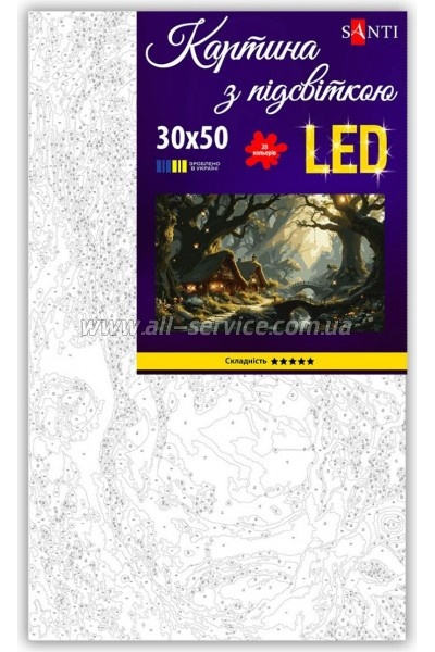 ������� �� ������� Santi ������� �� 30�50�� LED (955562)