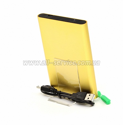   ProLogix   SATA HDD 2.5", USB 2.0, Gold (BS-U25F)