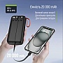 ������� ������������� ColorWay 20000mAh PowerHub PD 22.5W Black (CW-PB200LP07BK)