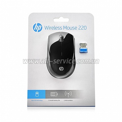  HP 220 Wireless Black (3FV66AA)