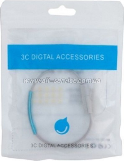 ���� ������ USB 2.0 AM to USB-C 0.2m grey Extradigital (KBU1779)