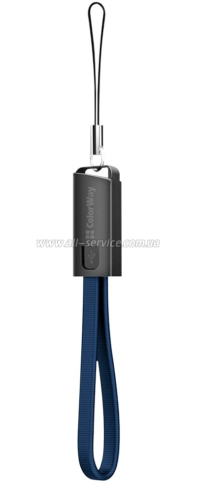   ColorWay USB 2.0 AM to Micro 5P 0.22m blue (CW-CBUM022-BL)