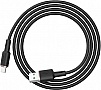 ���� ������ USB 2.0 AM to USB-C 1.2m 3A silicon black Acefast (6974316280767)