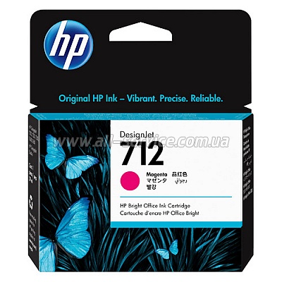  HP 712 DesignJet 230/ 630 Magenta (3ED68A)