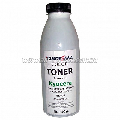  Tomoegawa Kyocera Mita Ecosys M6030 TK-5140/ TK-5160/ TK-5195/ TK-5215/ TK-5290/ TK-5305/ TK-8115/ TK-8325  100  Black (VF-03K) (TG-KM6030B-100)