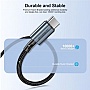 ���� ������ USB-C to USB-C 1.2m USB 2.0 60W Choetech (XCC-1014-BK)