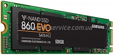 SSD  Samsung 860 EVO 500GB M.2 SATA V-NAND 3bit MLC (MZ-N6E500BW)