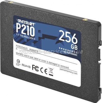 SSD  2.5" Patriot 256GB P210 (P210S256G25)