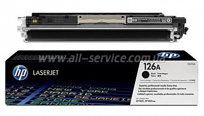   HP 126A  CP1025  MFP M175A black (CE310A)