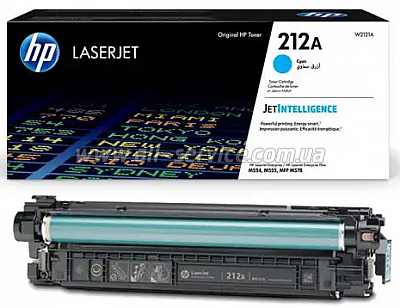 Картридж HP 212A CLJ M554/ M555/ M578 Cyan (W2121A) Картридж HP 212A CLJ M554/ M555/ M578 Cyan (W2121A)