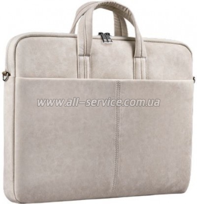    Defender 15.6" Solid PU beige (26126)