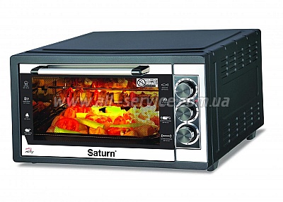 Электрическая печь Saturn ST-EC10708 Black Электрическая печь Saturn ST-EC10708 Black