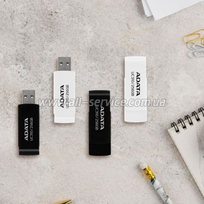  ADATA 256GB UC310 Black USB 3.0 (UC310-256G-RBK)