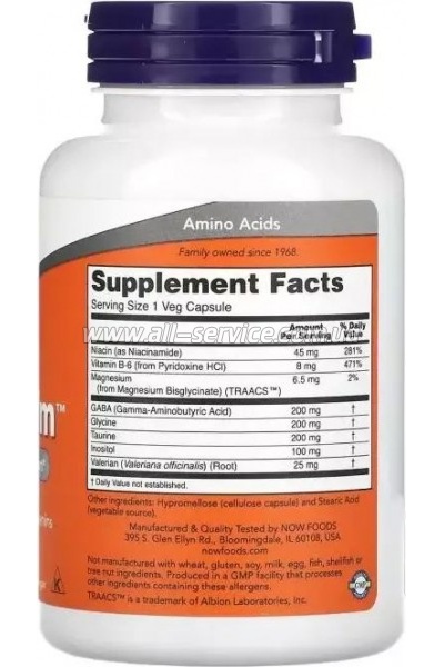 -  Now Foods  ,  , True Calm, 90  (NOW-00155)