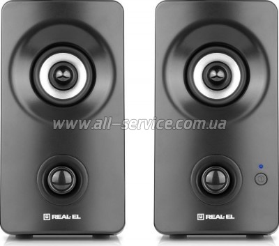   REAL-EL S-405 USB Black (EL121100016)