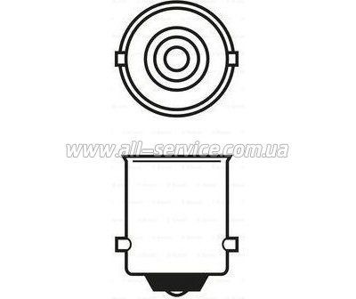  Bosch 21W (1 987 302 201)