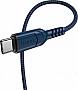 ���� ������ USB 2.0 AM to USB-C 1.0m 3A nylon X59 blue HOCO (6931474744944)