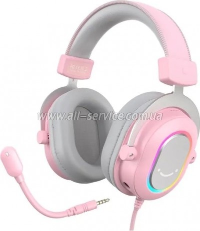 �������� Fifine H6 RGB 7.1 Pink (H6P)