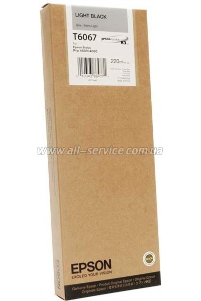  Epson StPro 4800/ 4880 light black (C13T606700)