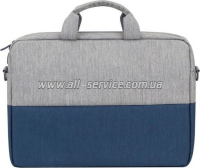    RivaCase 15.6" 7532 Prater grey/ dark blue anti-theft (7532Grey/DarkBlue)