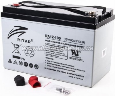   Ritar AGM RA12-100, 12V-100Ah (RA12-100)