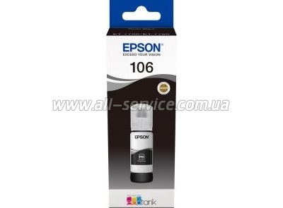  Epson 106 Epson L7160/ 7180 Photo Black (C13T00R140)