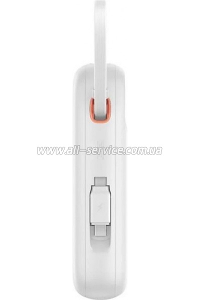   Baseus QPow2 20000mAh 30W, with 2*Type-C Cable, White (P10055009213-00)