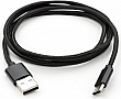���� ������ USB 2.0 AM to Type-C 1m nylon black Vinga (VCPDCTCNB1BK)