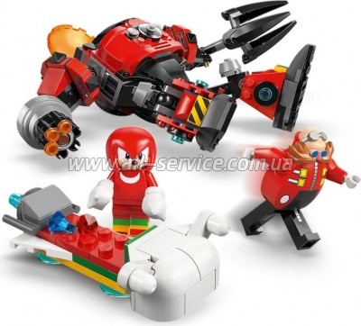 ����������� LEGO Sonic Knuckles vs. Dr. Eggman Egg Crusher Mech (77005)