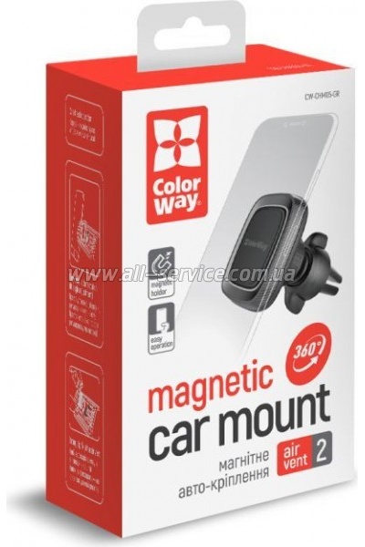   ColorWay Air Vent-2 magnetic Gray (CW-CHM05-GR)
