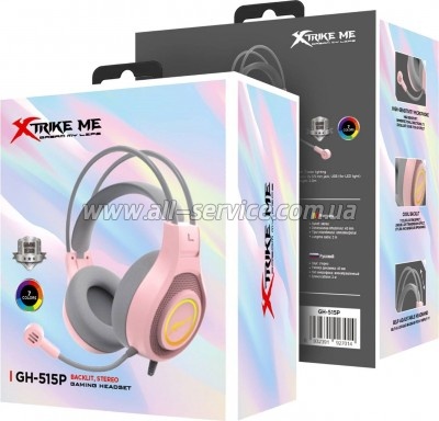 �������� Xtrike ME GH-515 Pink/ Grey (GH-515P)