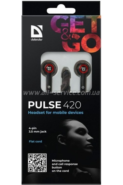 �������� Defender Pulse 420 Red (63424)