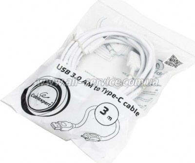 ���� ������ USB 3.0 AM to USB-C 3.0m Cablexpert (CCP-USB3-AMCM-W-10)