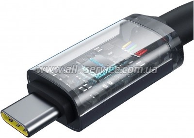 ���� ������ USB-C to USB-C 1.5m 100W USB3.2 20Gb black Baseus (P10318204111-00)