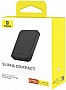 ������� ������������� Baseus Mini Air 6000mAh PD 20W Black (P10059002113-00)