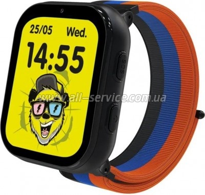 - Gelius Pro GP-PK008 (Rainbow) Black Kids smart watch with GPS/4G (Pro GP-PK008 (Rainbow) Black)