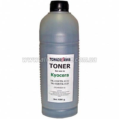 Тонер Tomoegawa Kyocera FS-1020/ FS-1040/ FS-1125/ FS-1320 TK-1110/ TK-1115/ TK-1120/ TK-1125 бутль 1000гр (TG-KM1020-1) Тонер Tomoegawa Kyocera FS-1020/ FS-1040/ FS-1125/ FS-1320 TK-1110/ TK-1115/ TK-1120/ TK-1125 бутль 1000гр (TG-KM1020-1)