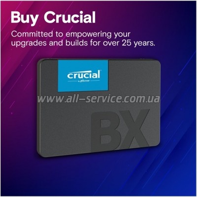  SSD 2.5" 4TB Micron (CT4000BX500SSD1)