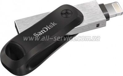  SanDisk 256 GB iXpand Go USB/Lightning (SDIX60N-256G-GN6NE)