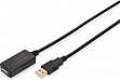 Дата кабель USB 2.0 AM/AF 5.0 m active Digitus (DA-70130-4) Дата кабель USB 2.0 AM/AF 5.0 m active Digitus (DA-70130-4)