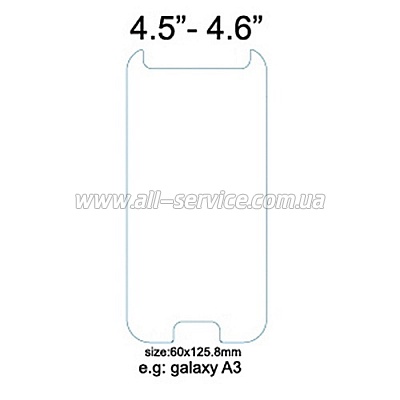 Защитное стекло JUST Diamond Glass Protector 0.3mm Universal 4.5-4.6 Защитное стекло JUST Diamond Glass Protector 0.3mm Universal 4.5-4.6