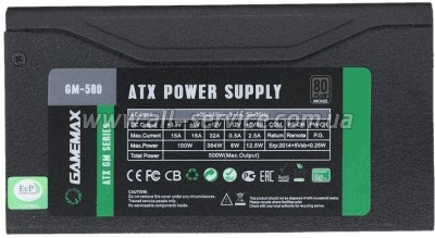   Gamemax GM-500 80+ APFC Black