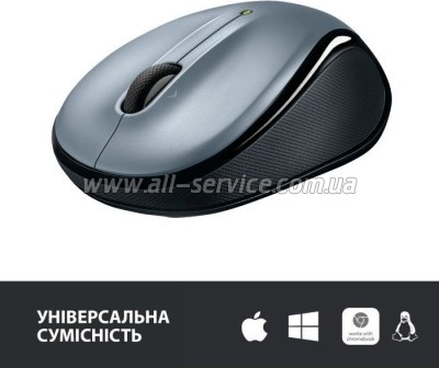  Logitech M325s Wireless Light Silver (910-006813)