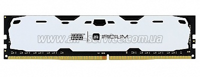  4Gb GOODRAM DDR4 2400MHz Iridium White (IR-W2400D464L15S/4G)