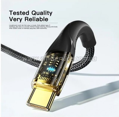 ���� ������ USB-C to USB-C 1.0m 100W blue Essager (EXCTT1-XJ03-P)