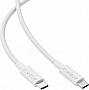 ���� ������ USB-C to USB-C 1.2m 3A white Acefast (6974316284253)