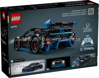 ����������� LEGO Technic ���������� ��� ����� Porsche GT4 e-Performance (42176)