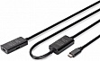 ���� ������ USB-� to USB-C 10.0m M/F USB3.2 Gen1 Active 5G Digitus (DA-73109)